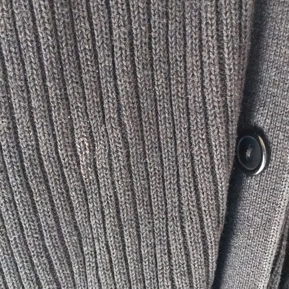 Long Knit Cardigan Sweater or Dress with belt loops Size M - Picture 7 of 8